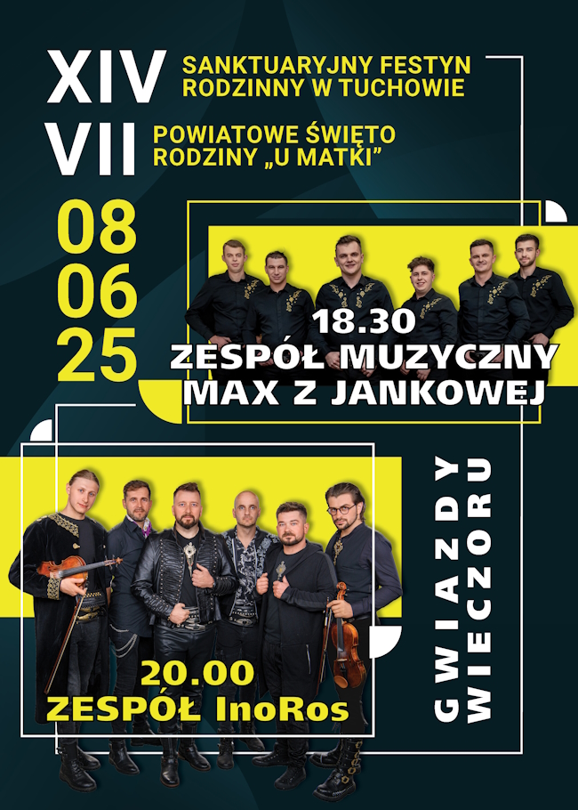 Na plakacie gwiazdy wieczoru, zespoły Max z Jankowej oraz Inoros