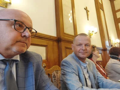 Starostowie powiatów tarnowskiego i dąbrowskiego, Jacek Hudyma i Lesław Wieczorek