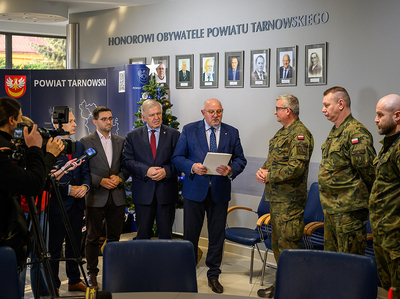 Świąteczne wsparcie dla żołnierzy na granicy