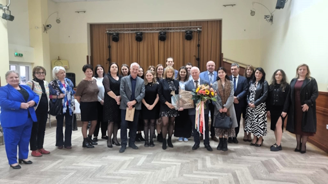 Wspólne zdjęcie uczestników uroczystości